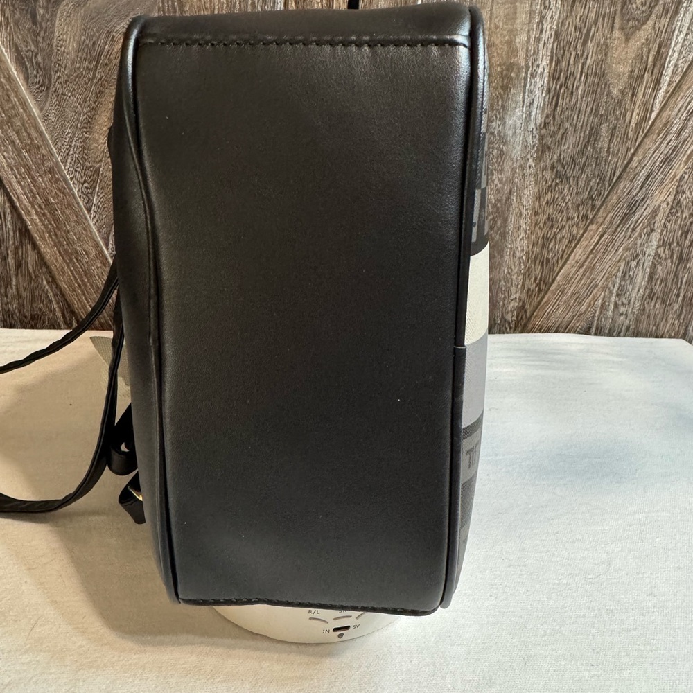 London Fog Black and Gray Monogram NWOT - Picture 7 of 9
